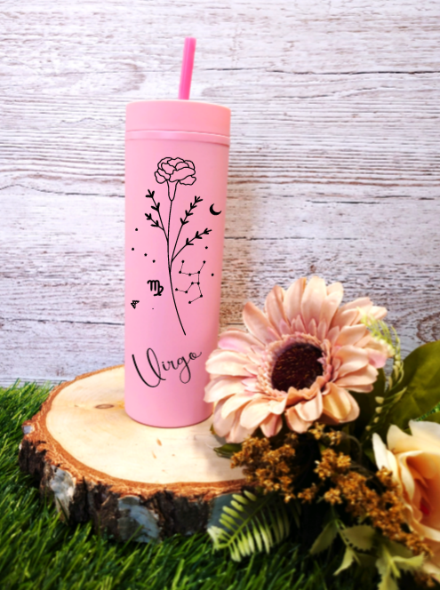 Tall Skinny Cold Cup ZODIAC STYLE ONE VIRGO