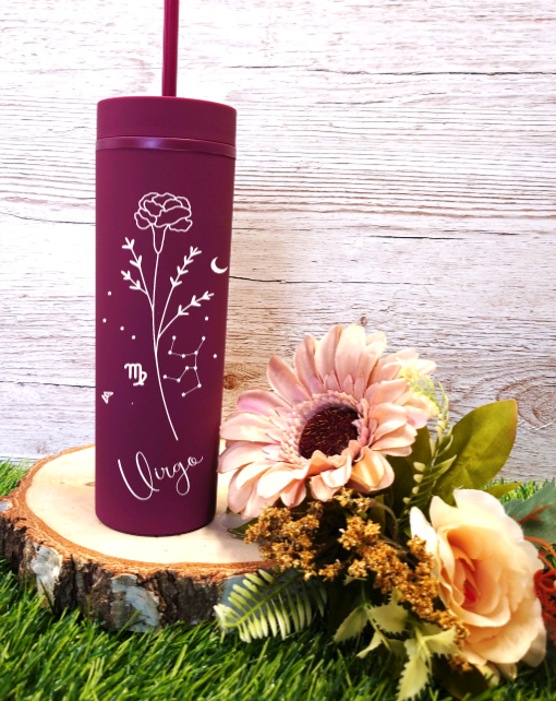 Tall Skinny Cold Cup ZODIAC STYLE ONE VIRGO