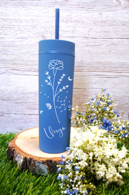 Tall Skinny Cold Cup ZODIAC STYLE ONE VIRGO