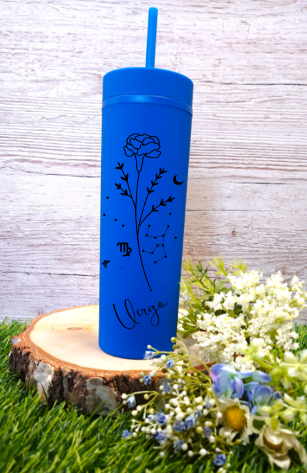 Tall Skinny Cold Cup ZODIAC STYLE ONE VIRGO