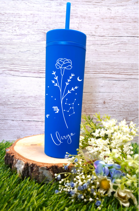 Tall Skinny Cold Cup ZODIAC STYLE ONE VIRGO