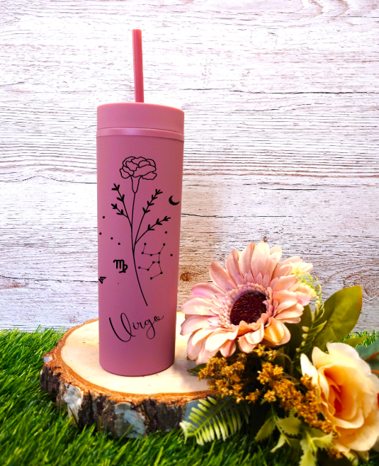 Tall Skinny Cold Cup ZODIAC STYLE ONE VIRGO