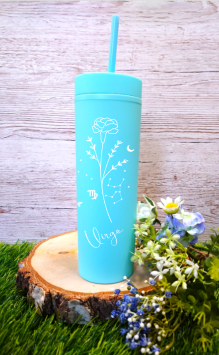 Tall Skinny Cold Cup ZODIAC STYLE ONE VIRGO
