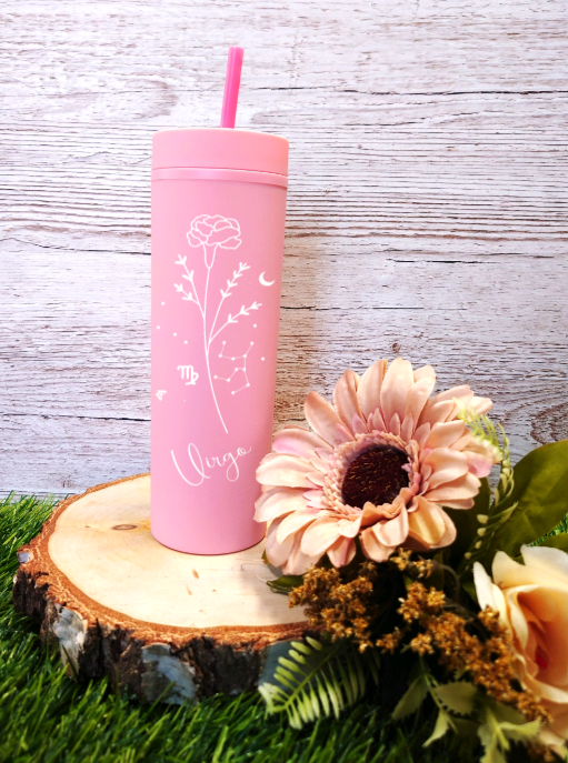 Tall Skinny Cold Cup ZODIAC STYLE ONE VIRGO
