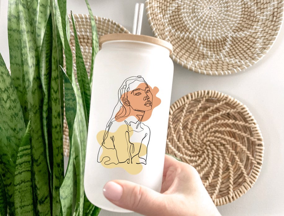 Libby Glass Can Jars FEMALE STYLE ONE