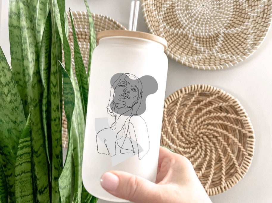 Libby Glass Can Jars FEMALE STYLE ONE
