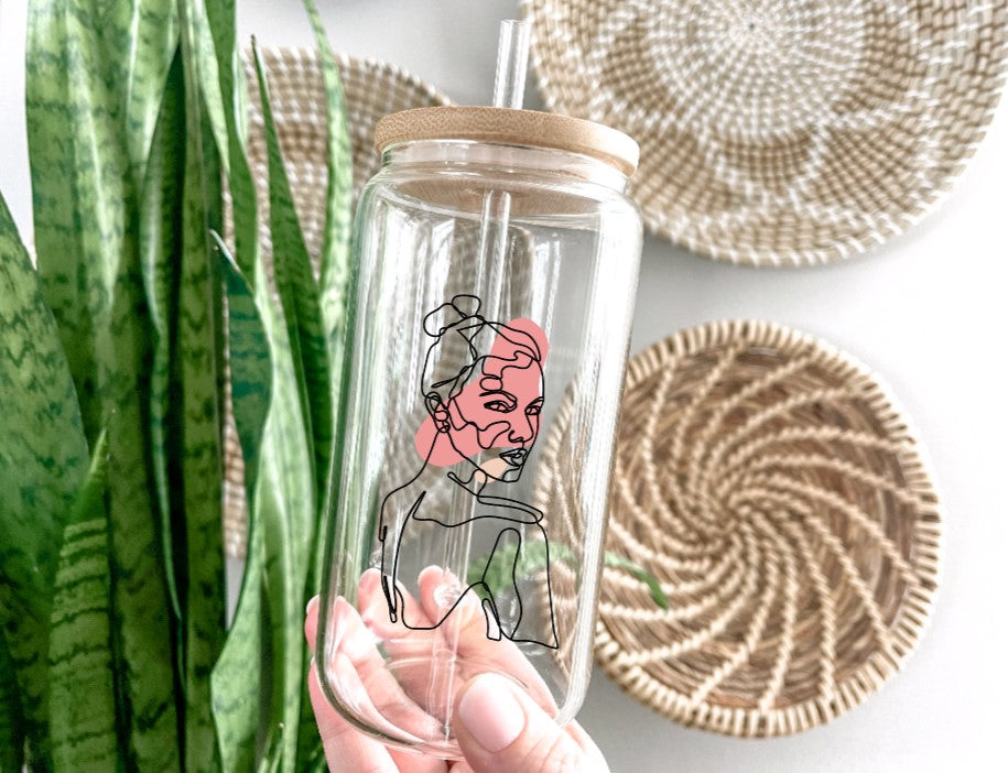 Libby Glass Can Jars FEMALE STYLE ONE