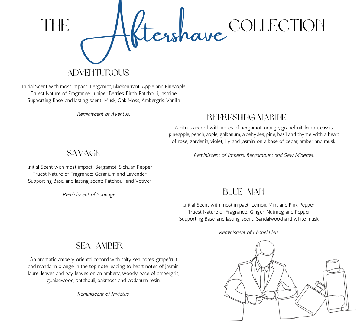 Whipped Soap AFTERSHAVE COLLECTION