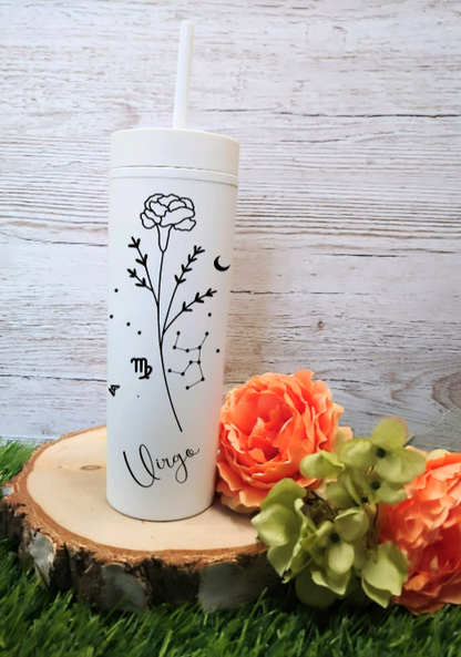 Tall Skinny Cold Cup ZODIAC STYLE ONE VIRGO